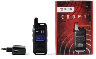 Рация Терек Спорт до 3км сигн.Аналоговый - купить недорого с доставкой в интернет-магазине