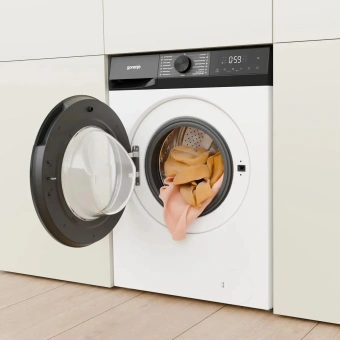 Стиральная машина Gorenje WD2G2P854A3C2/C класс: A загр.фронтальная макс.:8кг (с сушкой) белый инвертор - купить недорого с доставкой в интернет-магазине