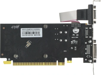 Видеокарта Afox PCI-E 3.0 AF610-2048D3L5-V3 NVIDIA GeForce GT 610 2Gb 64bit GDDR3 810/1333 DVIx1 HDMIx1 CRTx1 HDCP Ret low profile - купить недорого с доставкой в интернет-магазине