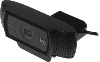 Камера Web Logitech HD Pro C920 черный 2Mpix (1920x1080) USB2.0 с микрофоном (960-001062) - купить недорого с доставкой в интернет-магазине