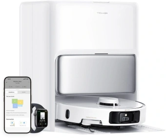 Пылесос-робот Trouver P50 Pro Ultra 75Вт белый - купить недорого с доставкой в интернет-магазине