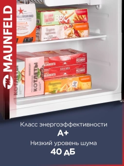 Холодильник Maunfeld MFF50RB 1-нокамерн. черный - купить недорого с доставкой в интернет-магазине