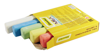 Мел цветной асфальтовый Silwerhof 882087-05 Солнечная коллекция 5цв. картон.кор. - купить недорого с доставкой в интернет-магазине