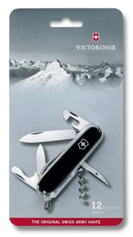 Нож перочинный Victorinox Spartan (1.3603.3B1) 91мм 12функц. черный блистер - купить недорого с доставкой в интернет-магазине