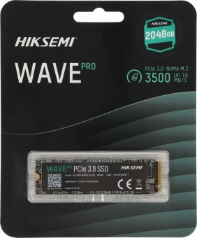 Накопитель SSD Hikvision PCIe 3.0 x4 2TB HS-SSD-WAVE PRO(P) 2048G M.2 2280 - купить недорого с доставкой в интернет-магазине