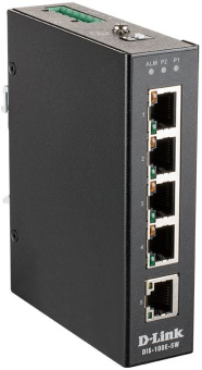 Коммутатор D-Link DIS-100E-5W/A1A (L2) 5x100Мбит/с неуправляемый - купить недорого с доставкой в интернет-магазине