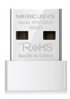 Сетевой адаптер WiFi Mercusys MW150US N150 USB 2.0 - купить недорого с доставкой в интернет-магазине