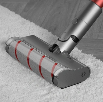 Пылесос ручной Dreame V11 450Вт серый/красный - купить недорого с доставкой в интернет-магазине