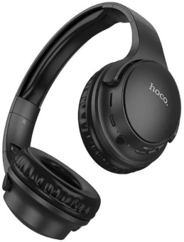 Гарнитура накладные Hoco Mighty W40 черный беспроводные bluetooth оголовье - купить недорого с доставкой в интернет-магазине