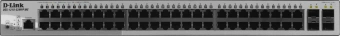 Коммутатор D-Link DGS-1210-52MPP/ME/B3A (L2) 48x1Гбит/с 4SFP 48PoE 740W управляемый - купить недорого с доставкой в интернет-магазине