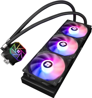 Система водяного охлаждения Thermalright Aqua Elite 360 V3 ARGB Soc-AM5/AM4/1151/1200/2066/1700 черный 4-pin 25.6dB Al Ret (A-ELITE-BL-360-ARGB-V3) - купить недорого с доставкой в интернет-магазине