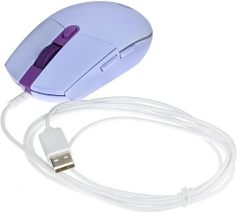 Мышь Logitech G102 LightSync сиреневый оптическая 8000dpi USB 6but (910-005857) - купить недорого с доставкой в интернет-магазине