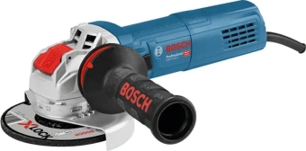 Углошлифовальная машина Bosch GWX 9-125 S 900Вт 11000об/мин рез.шпин.:M14 d=125мм (06017B2000) - купить недорого с доставкой в интернет-магазине