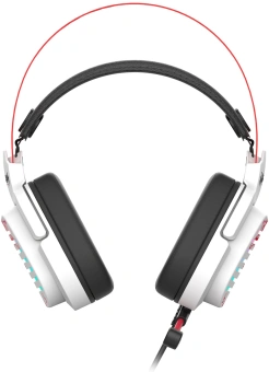 Наушники с микрофоном A4Tech Bloody G560 белый/красный 2м мониторные оголовье (G560 NARAKA) - купить недорого с доставкой в интернет-магазине