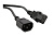 Шнур питания Hyperline PWC-IEC13-IEC14-1.8-BK C13-С14 проводник.:3x0.75мм2 1.8м 250В 10А (упак.:1шт) черный