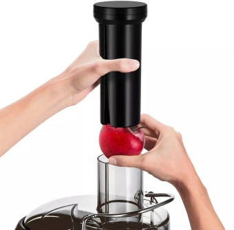 Соковыжималка центробежная Kitfort КТ-1145 1000Вт рез.сок.:800мл. белый/черный - купить недорого с доставкой в интернет-магазине