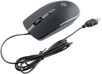 Мышь Оклик 100M черный оптическая 1600dpi USB для ноутбука 4but (1909417) - купить недорого с доставкой в интернет-магазине