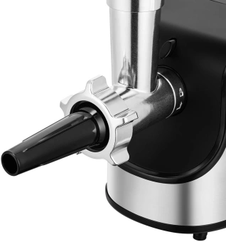 Мясорубка Kitfort КТ-2133 1360Вт нержавеющая сталь/черный - купить недорого с доставкой в интернет-магазине