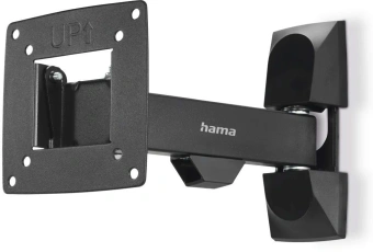Кронштейн для телевизора Hama 00220820 черный 10"-26" макс.15кг настенный поворот и наклон - купить недорого с доставкой в интернет-магазине