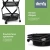 Этажерка Domfy DHC-FC30862 34.2x34.2x83.6см d=34.2см черный - купить недорого с доставкой в интернет-магазине