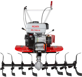 Мотоблок Ресанта МБ-7000P-10 бензиновый 7л.с. (70/5/37) - купить недорого с доставкой в интернет-магазине