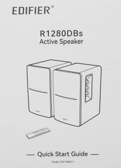 Колонки Edifier R1280DBs 2.0 коричневый 42Вт BT - купить недорого с доставкой в интернет-магазине