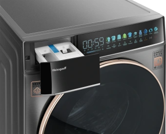 Стиральная машина Weissgauff WM 58411 Direct Drive Inverter Premium класс: A+++ загр.фронтальная макс.:11кг темно-серебристый инвертор - купить недорого с доставкой в интернет-магазине