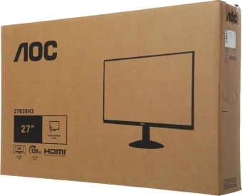 Монитор AOC 27" 27B30H3 черный IPS LED 16:9 HDMI матовая 300cd 178гр/178гр 1920x1080 120Hz VGA FHD 2.94кг - купить недорого с доставкой в интернет-магазине
