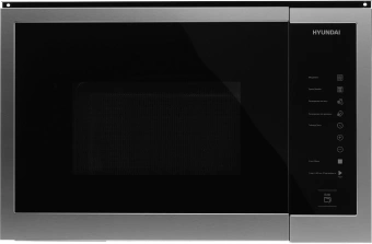 Микроволновая печь Hyundai HBW 2560 IX 25л. 900Вт черный (встраиваемая) - цена, купить или заказать с доставкой в интернет-магазине Микроволновая печь Hyundai HBW 2560 IX 25л. 900Вт черный (встраиваемая) - купить недорого с доставкой в интернет-магазине