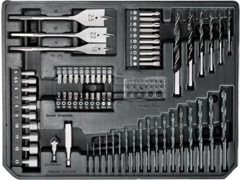 Набор оснастки Makita Makpac E-24907 (E-24907) (70пред.) для шуруповертов/дрелей - купить недорого с доставкой в интернет-магазине