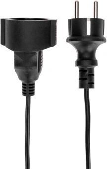 Удлинитель силовой PROconnect PROc-Uc (13-4914) 2x0.75кв.мм 1розет. 20м ПВС 6A пласт.рамка черный - купить недорого с доставкой в интернет-магазине