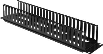 Кабельный органайзер горизонтальный Hyperline CM-2U-PL-COV односторонний пальцы 2U шир.:19" глуб.:85.5мм - купить недорого с доставкой в интернет-магазине