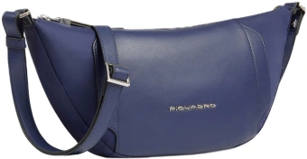 Сумка женская Piquadro Lyra CA6950W92T/BLU темно-синяя нейлон/натур.кожа - купить недорого с доставкой в интернет-магазине