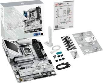 Материнская плата Asus ROG STRIX Z890-A GAMING WIFI Soc-1851 Intel Z890 4xDDR5 ATX AC`97 8ch(7.1) 2.5Gg RAID+HDMI+DP - купить недорого с доставкой в интернет-магазине