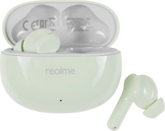 Гарнитура внутриканальные Realme Buds T110 зеленый беспроводные bluetooth в ушной раковине - купить недорого с доставкой в интернет-магазине
