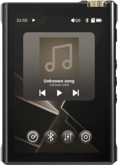 Плеер Hi-Fi Flash Digma Pro XT7 черный/золотистый/3.5"/microSD/microSDHC - купить недорого с доставкой в интернет-магазине