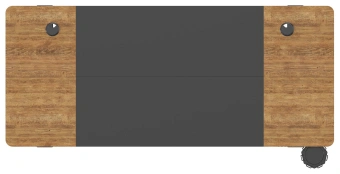 Стол для компьютера Cactus подъёмный столешница МДФ черный дуб антик каркас черный (CS-EDL-BAWD) - купить недорого с доставкой в интернет-магазине
