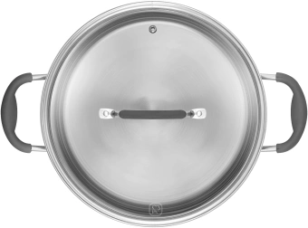 Кастрюля-пароварка Rondell RDS-1103 16.7л. d=26см (с крышкой) стальной - купить недорого с доставкой в интернет-магазине