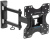Кронштейн для телевизора Kromax OPTIMA-214 черный 20"-43" макс.30кг настенный поворотно-выдвижной и наклонный - купить недорого с доставкой в интернет-магазине