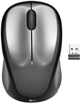 Мышь Logitech M235n серый/черный оптическая 1000dpi беспров. USB для ноутбука 2but (910-007129) - купить недорого с доставкой в интернет-магазине