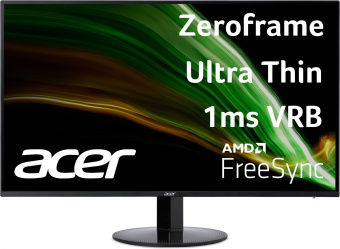Монитор Acer 23.8" SB241YHbi черный VA LED 1ms 16:9 HDMI матовая 250cd 178гр/178гр 1920x1080 100Hz FreeSync VGA FHD 2.66кг - купить недорого с доставкой в интернет-магазине