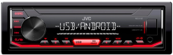 Автомагнитола JVC KD-X152M 1DIN 4x50Вт - купить недорого с доставкой в интернет-магазине