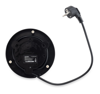 Чайник электрический Hyundai HYK-P4026 1.9л. 2200Вт черный корпус: пластик - купить недорого с доставкой в интернет-магазине