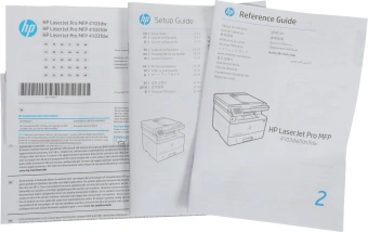 МФУ лазерный HP LaserJet Pro 4103fdw (2Z629A) A4 Duplex Net WiFi белый - купить недорого с доставкой в интернет-магазине