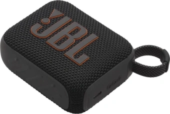 Колонка порт. JBL GO 4 черный 4.2W 1.0 BT 850mAh (JBLGO4BLK) - купить недорого с доставкой в интернет-магазине