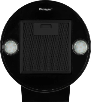 Вытяжка каминная Weissgauff Tubus 90 Black Edition черный управление: кнопочное (1 мотор) - купить недорого с доставкой в интернет-магазине