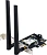 Сетевой адаптер Wi-Fi + Bluetooth Asus PCE-BE6500 BE6500 PCI Express (ант.внеш.съем) 2ант.