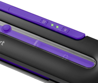 Вакуумный упаковщик Kitfort КТ-1522-1 100Вт черный/фиолетовый - купить недорого с доставкой в интернет-магазине