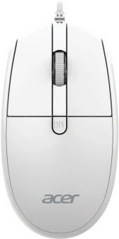 Мышь Acer OMW401 белый оптическая 2000dpi USB 4but (ZL.MCEEE.030) - купить недорого с доставкой в интернет-магазине