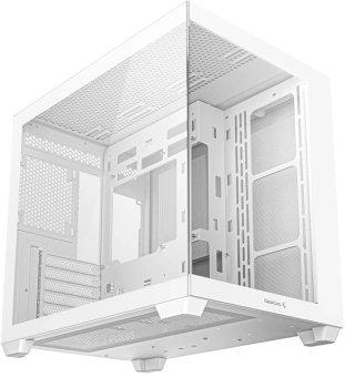 Корпус Deepcool CG530 WH белый без БП ATX 10x120mm 4x140mm 1xUSB2.0 2xUSB3.0 audio bott PSU - купить недорого с доставкой в интернет-магазине